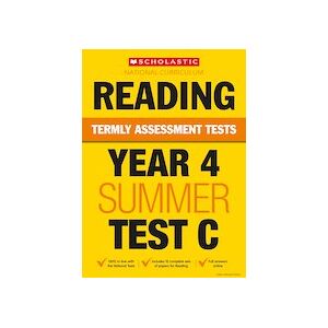 Termly Assessment Tests: Year 4 Reading Test C x 10