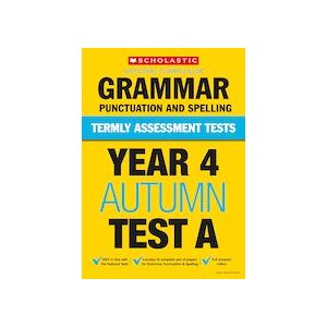 Termly Assessment Tests: Year 4 Grammar, Punctuation and Spelling Tests A, B and C x 90