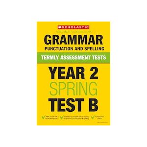 Termly Assessment Tests: Year 2 Grammar, Punctuation and Spelling Test B x 30