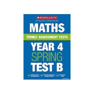 Termly Assessment Tests: Year 4 Maths Test B x 30