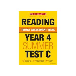 Termly Assessment Tests: Year 4 Reading Test C x 30
