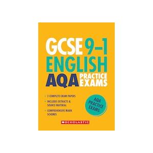 GCSE Grades 9-1: English AQA Practice Exams (2 papers) x 10