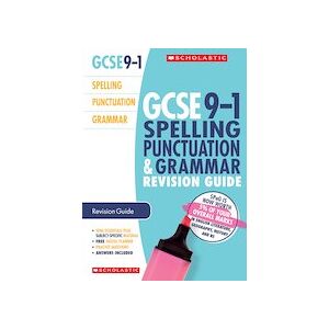 GCSE Grades 9-1: Spelling, Punctuation and Grammar Revision Guide for All Boards