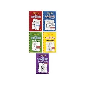 Diary of a Wimpy Kid Pack x 5