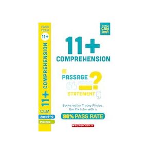 Pass Your 11+: 11+ English Comprehension Practice and Assessment for the CEM Test Ages 9-10