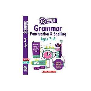 10-Minute SATs Tests: Grammar, Punctuation and Spelling - Year 3 x 6