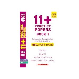 Pass Your 11+: 11+ Practice Papers for the CEM Test Ages 10-11 - Book 1