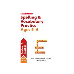 Scholastic English Skills: Spelling and Vocabulary Workbook (Year 1) x 6