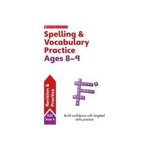 Scholastic English Skills: Spelling and Vocabulary Workbook (Year 4) x 30