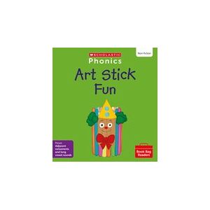 Art Stick Fun (Set 8) x 6 Pack Matched to Little Wandle Letters and Sounds Revised