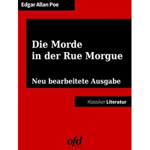 Books on Demand Die Morde in der Rue Morgue: Neu bearbeitete Ausgabe (German Edition)