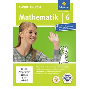 Schroedel Diesterweg Sch. W. Gmbh Alfons Lernwelt - Mathematik 6: Ausgabe 2009 (PC+MAC)