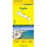 Michelin Editions des Voyages Puglia - Michelin Local Map 363: Map