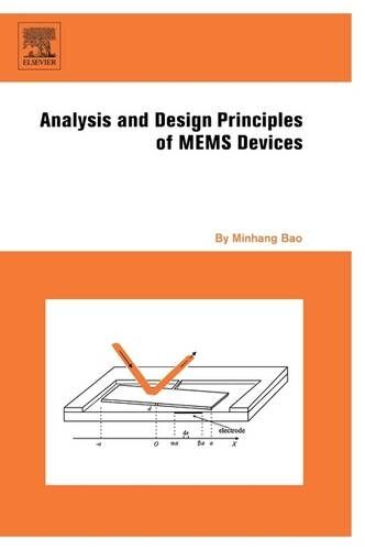 Elsevier Science & Technology Analysis And Design Principles Of Mems Devices
