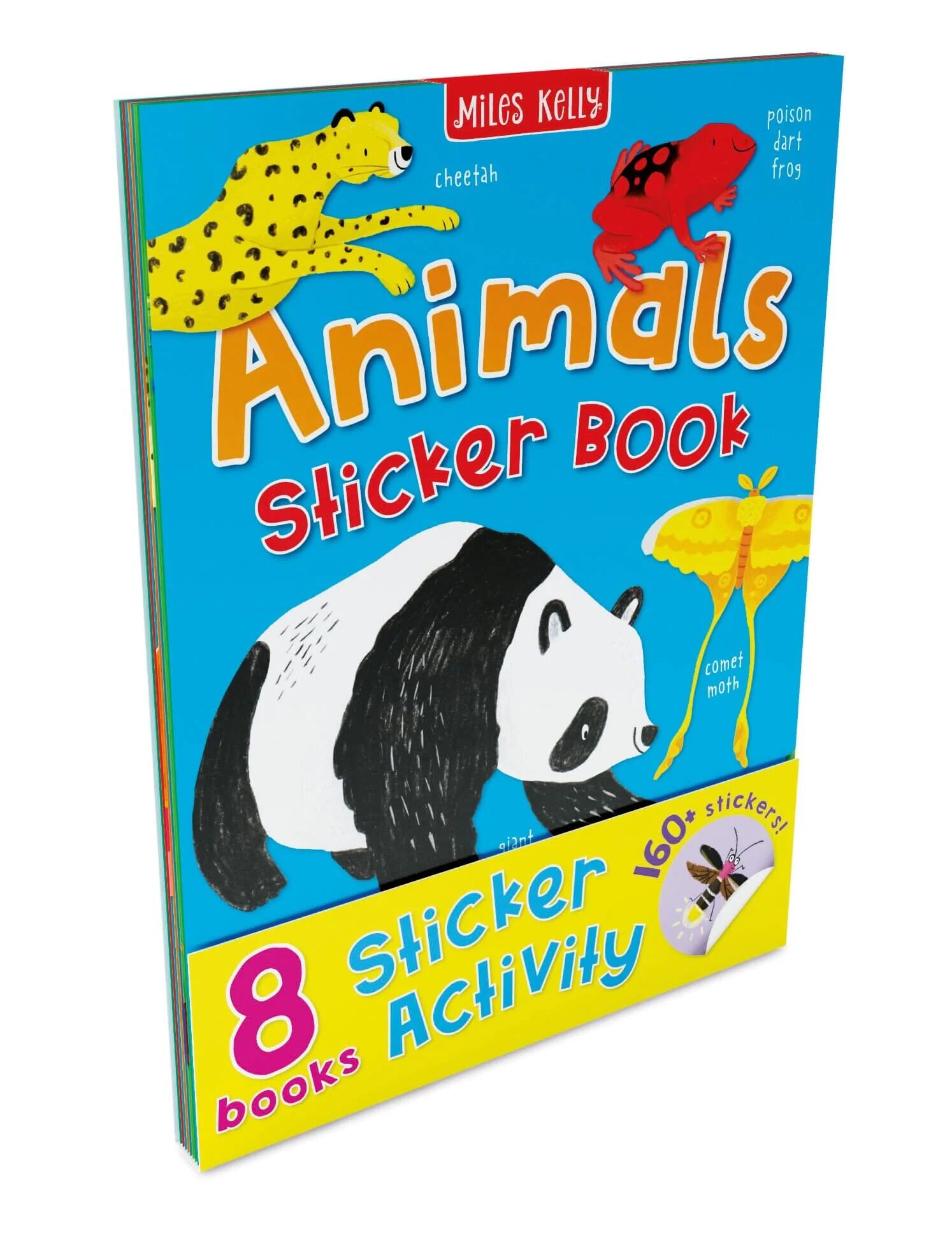 Sticker Activity Books By Miles Kelly 8 Books Collection Set - Ages 3+ - Paperback Miles Kelly Publishing Ltd