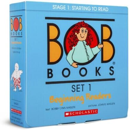 Bob Books Set 1: Beginning Readers (Stage 1: Starting to Read) 12 Books Collection Set - Ages 4+ - Paperback Scholastic