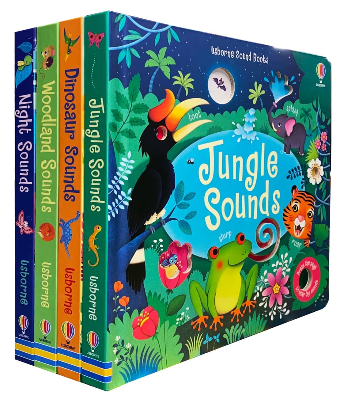 Usborne Sound Books by Sam Taplin 4 Books Collection Set - Ages 0-5 - Board Book Usborne Publishing Ltd