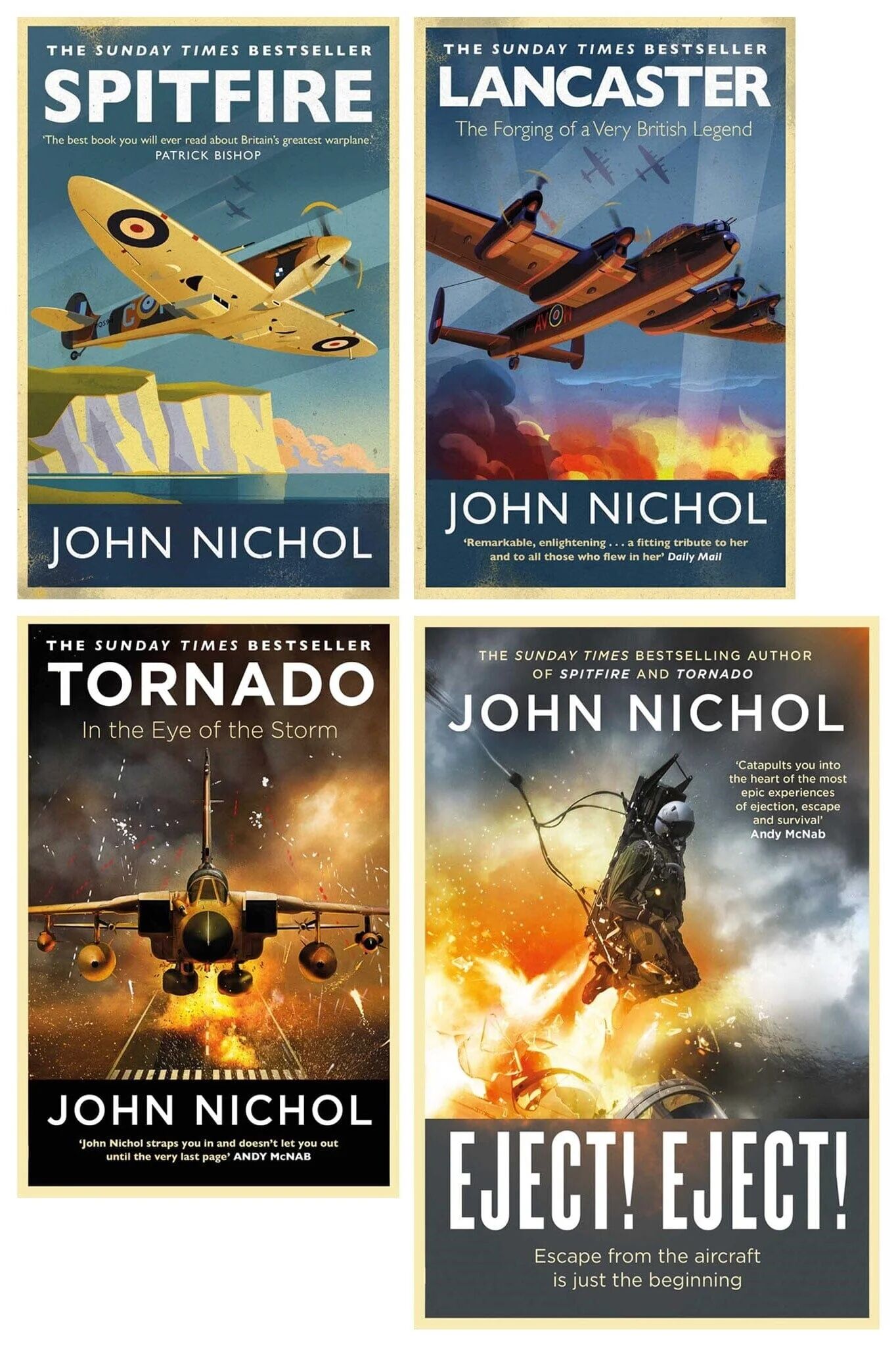 John Nichol 4 Books Collection Set - Non fiction - Paperback/Hardback Simon & Schuster