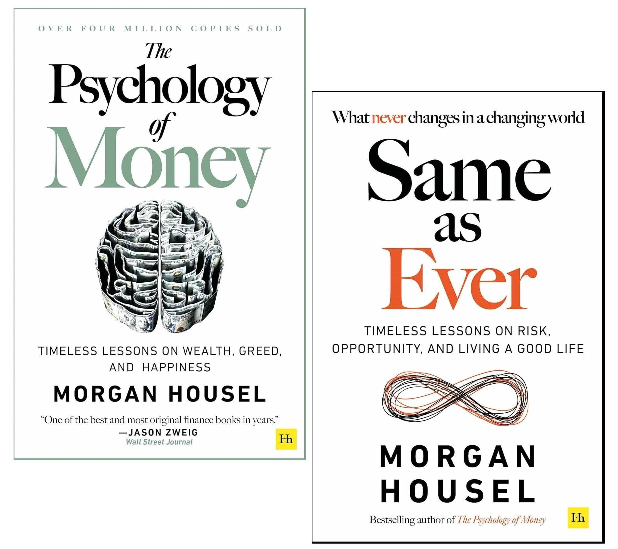 Same as Ever & The Psychology Of Money by Morgan Housel 2 Books Collection Set - Non Fiction - Paperback Harriman House Publishing