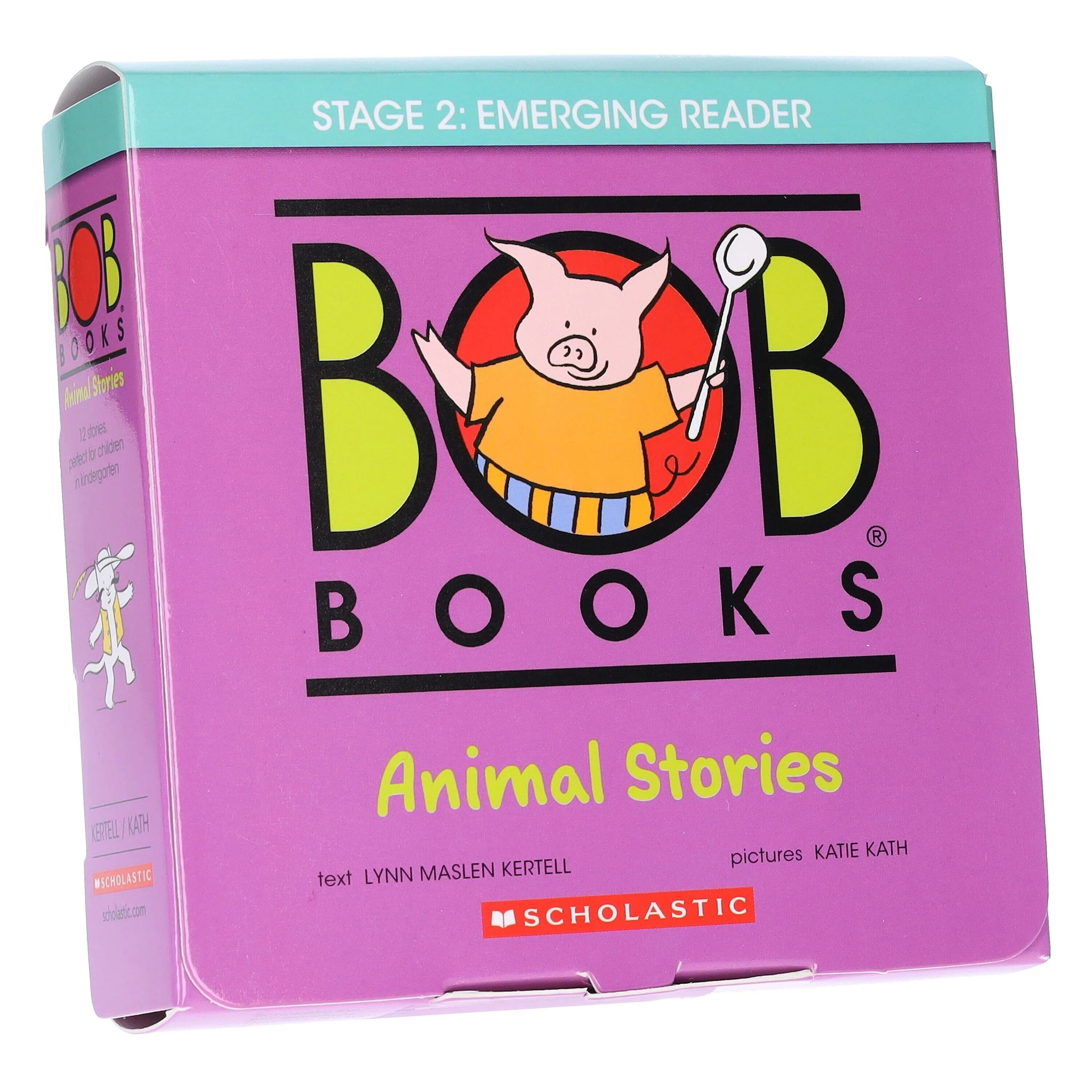 Bob Books: Animal Stories (Stage 2: Emerging Reader) 12 Books Collection Set By Scholastic - Ages 3-6 - Paperback Scholastic