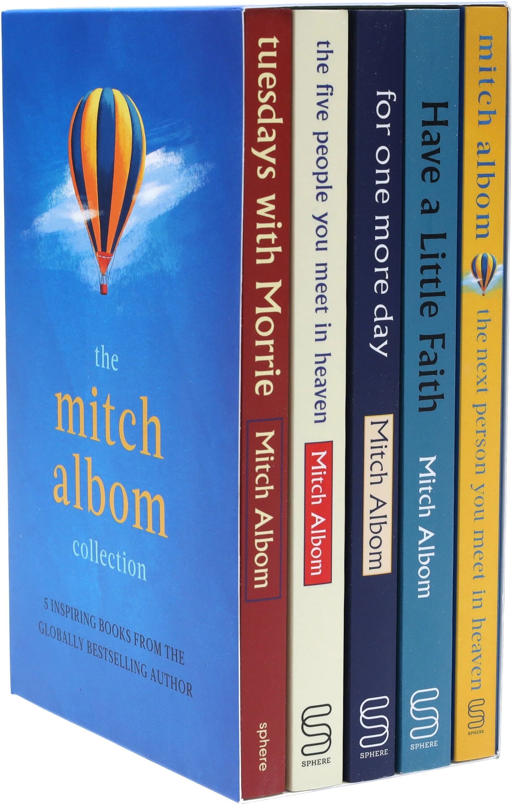 The Mitch Albom 5 Books Collection Box Set - Non Fiction - Paperback Hachette