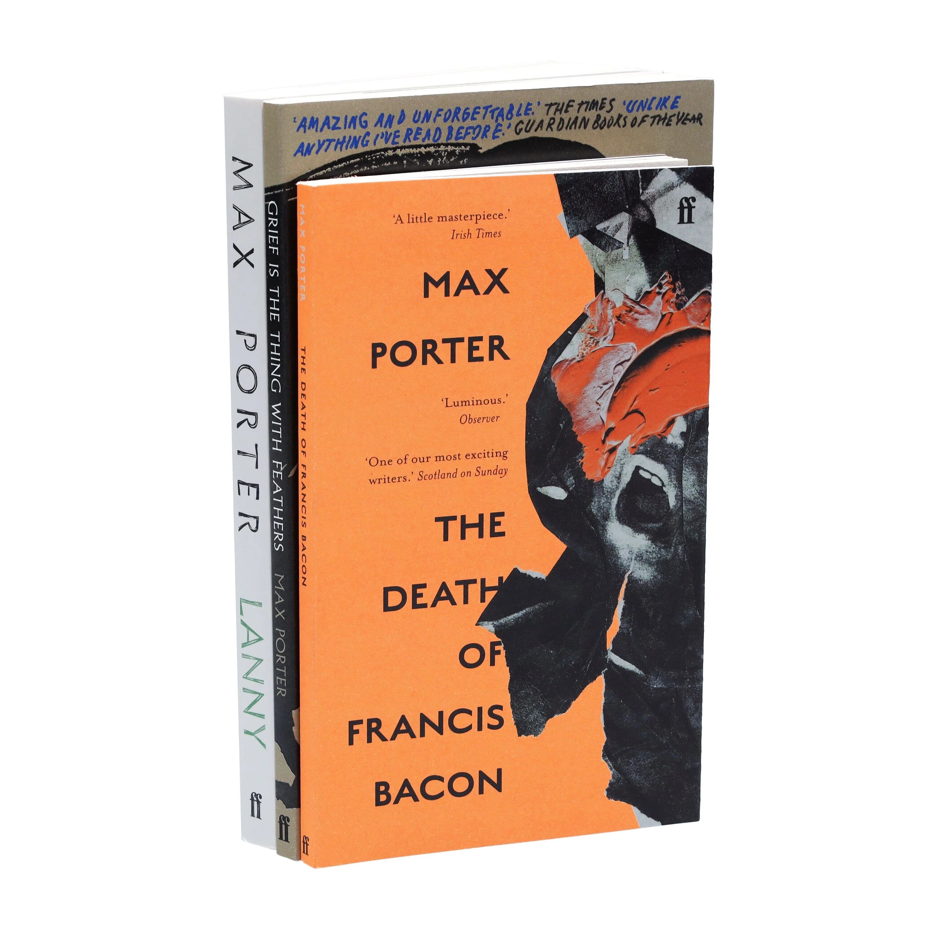 Max Porter 3 Books Collection Set - Fiction - Paperback Faber & Faber