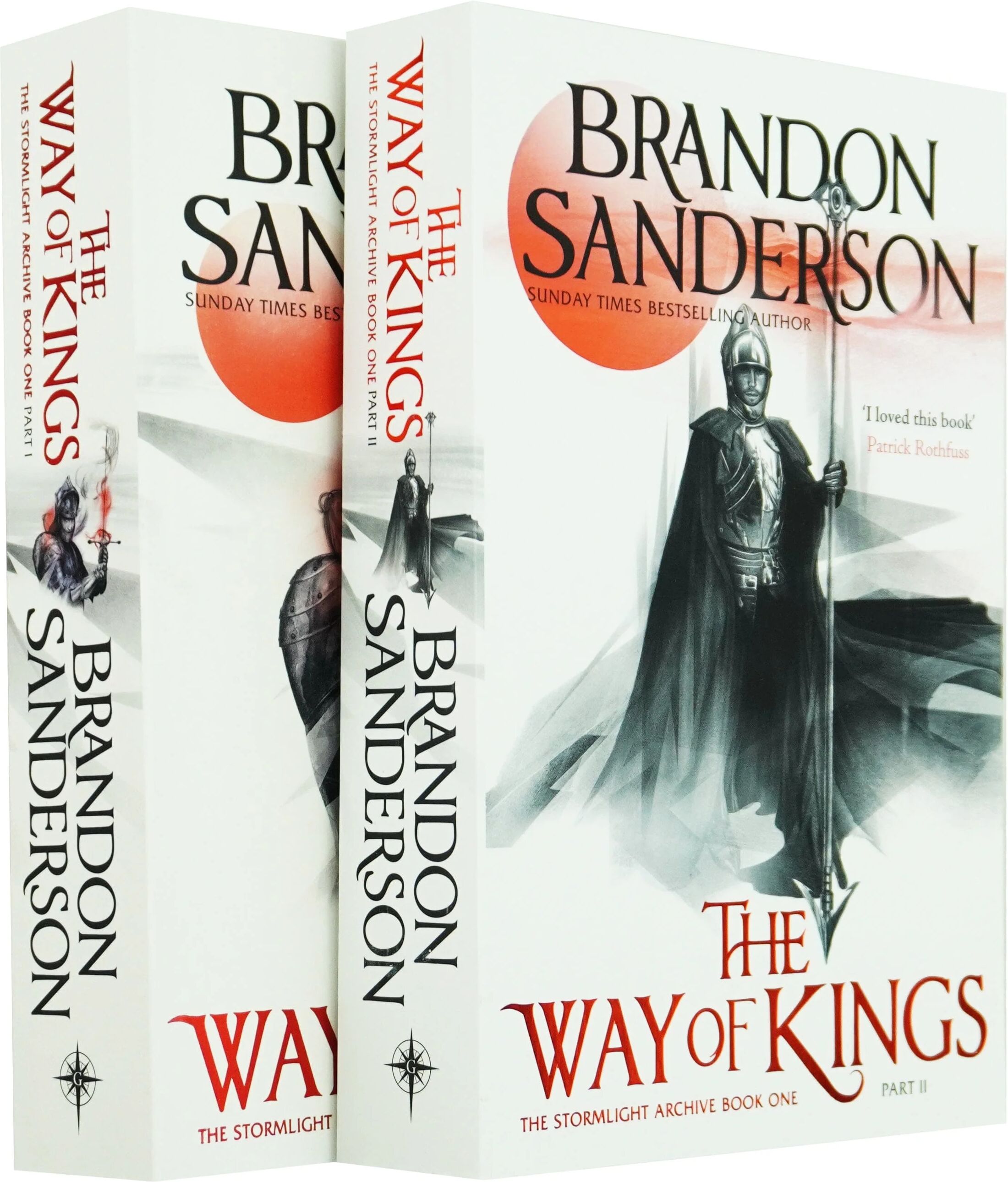 The Stormlight Archive Book One (Part 1 & 2) by Brandon Sanderson 2 Books Collection Set - Fiction - Paperback Gollancz