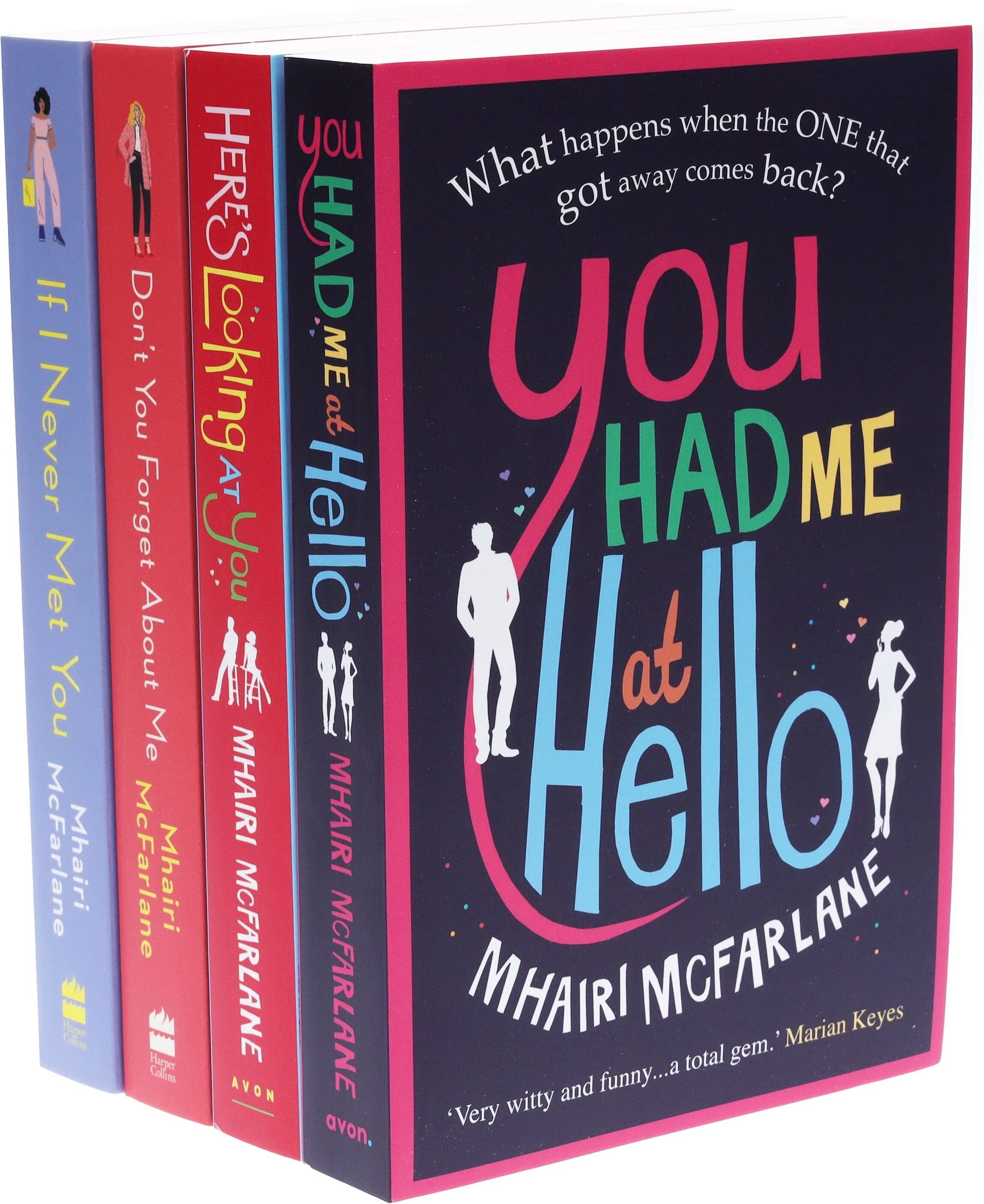 Mhairi McFarlane 4 Books Collection Set You Had Me At Hello - Fiction - Paperback HarperCollins Publishers