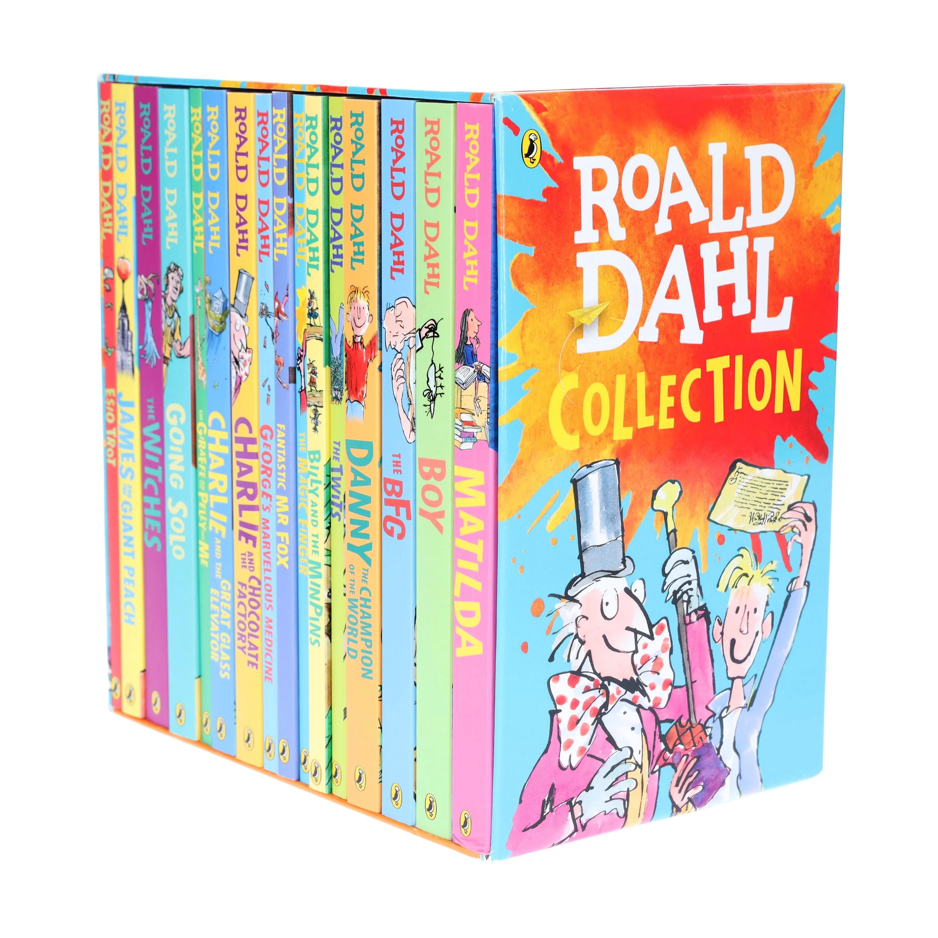 Roald Dahl Collection 16 Books Box Set - Ages 7-9 - Paperback Penguin