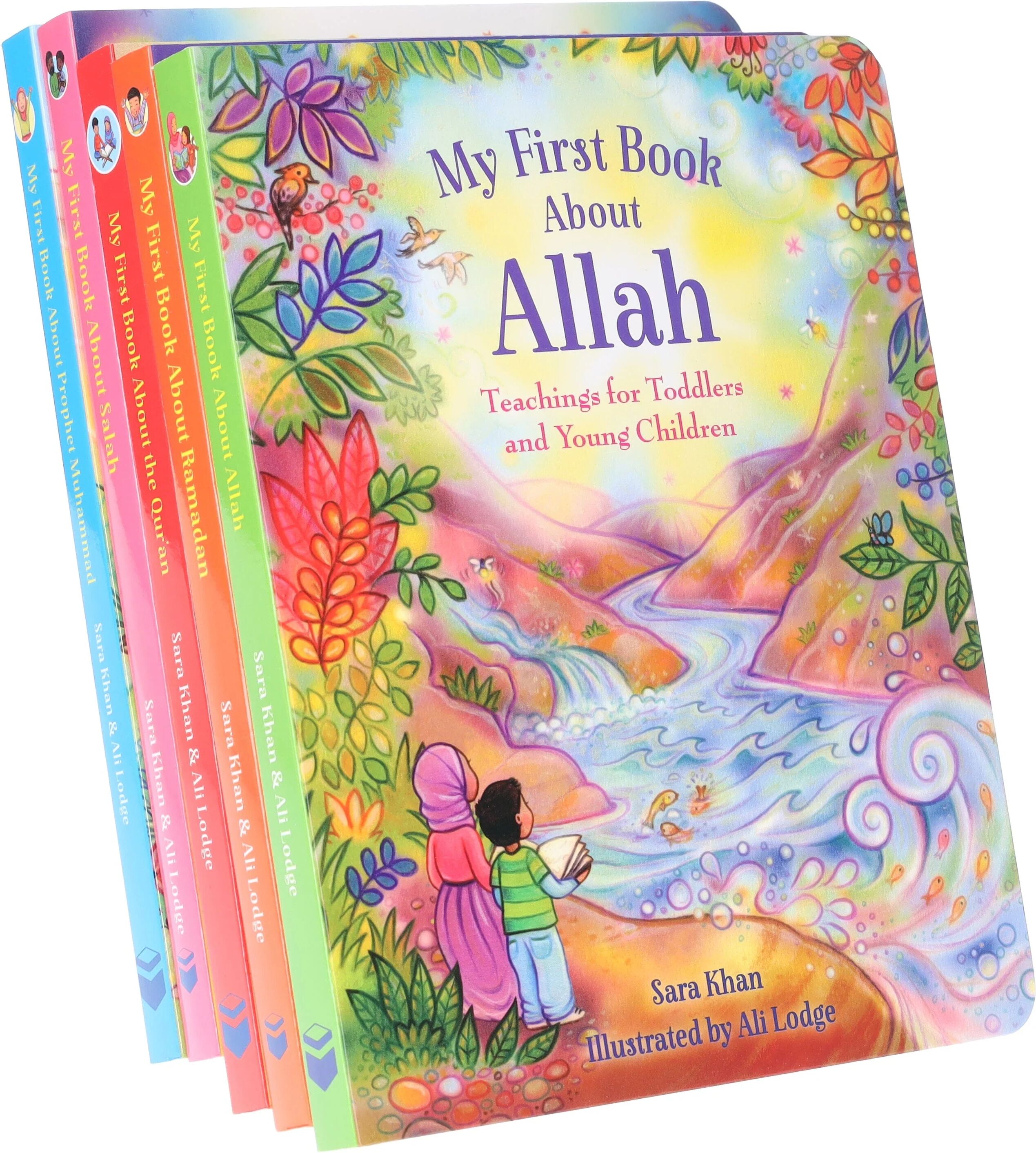 My First Books About Islam by Sara Khan 5 Books Collection Set - Ages 3+ - Board Book Kube Publishing