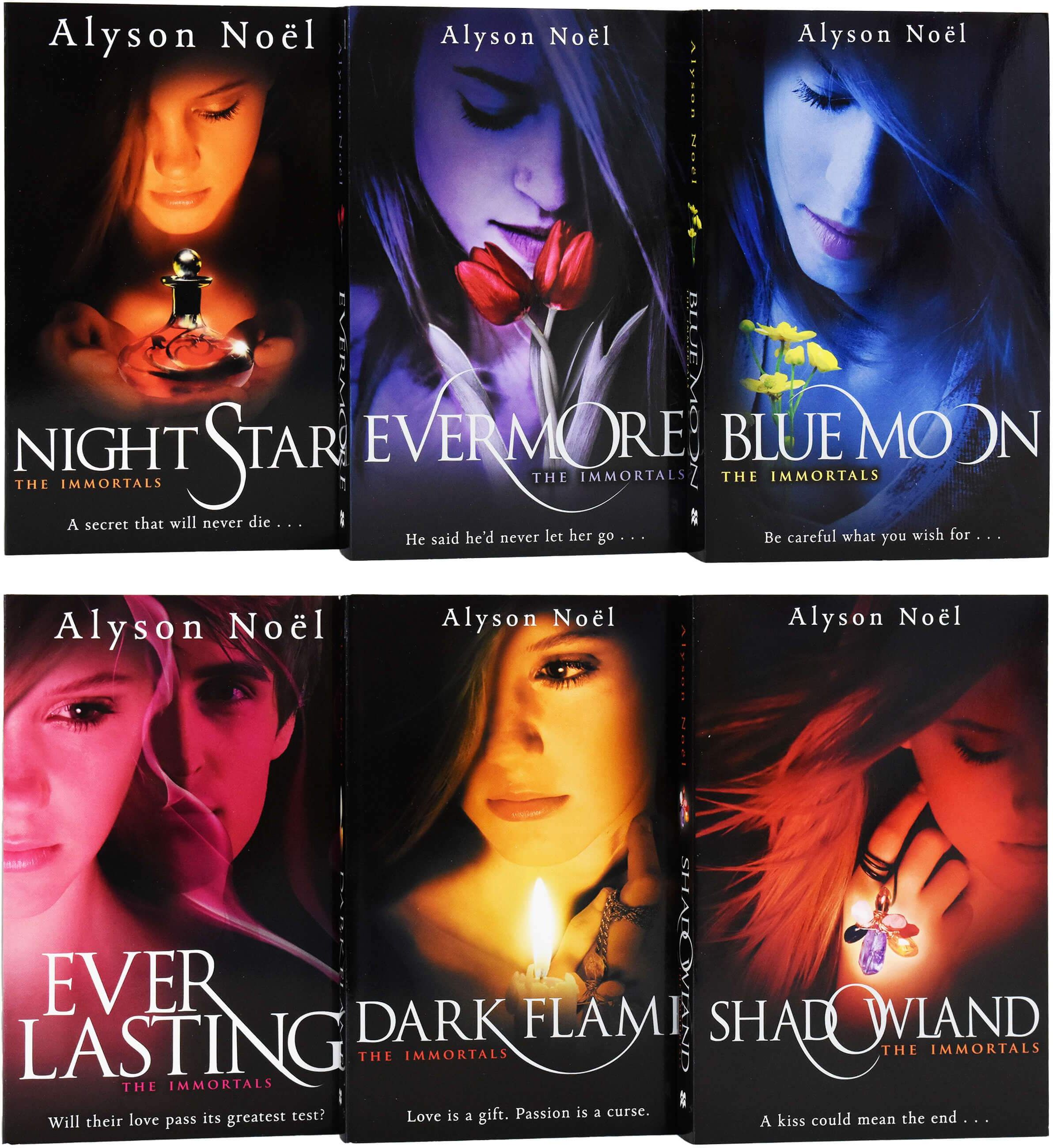 Immortals Series 6 Books Collection by Alyson Noël - Young Adult - Paperback Pan Macmillan