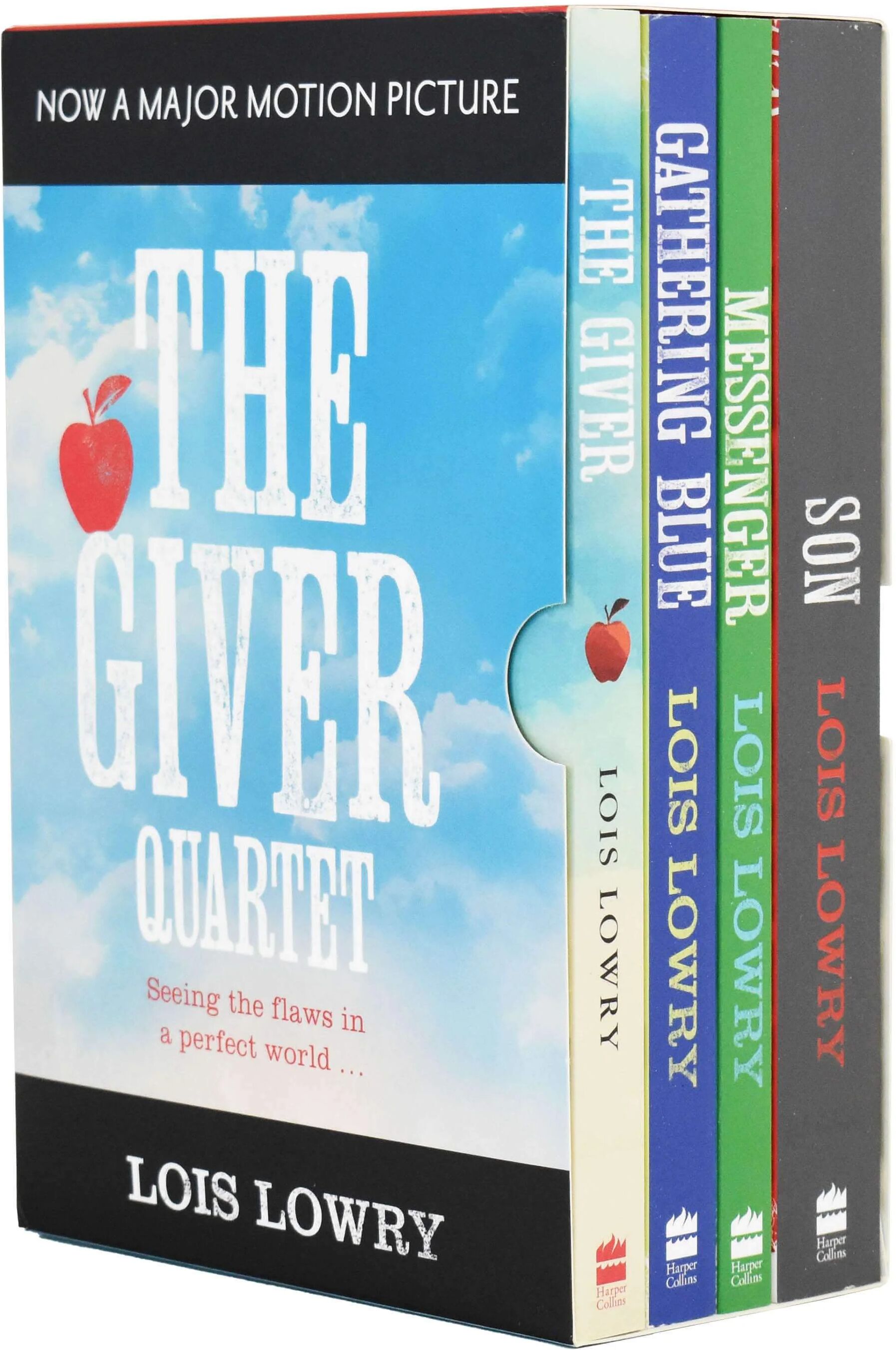 The Giver Quartet Series 4 Books Box Set By Lois Lowry - Young Adult - Paperback HarperCollins Publishers