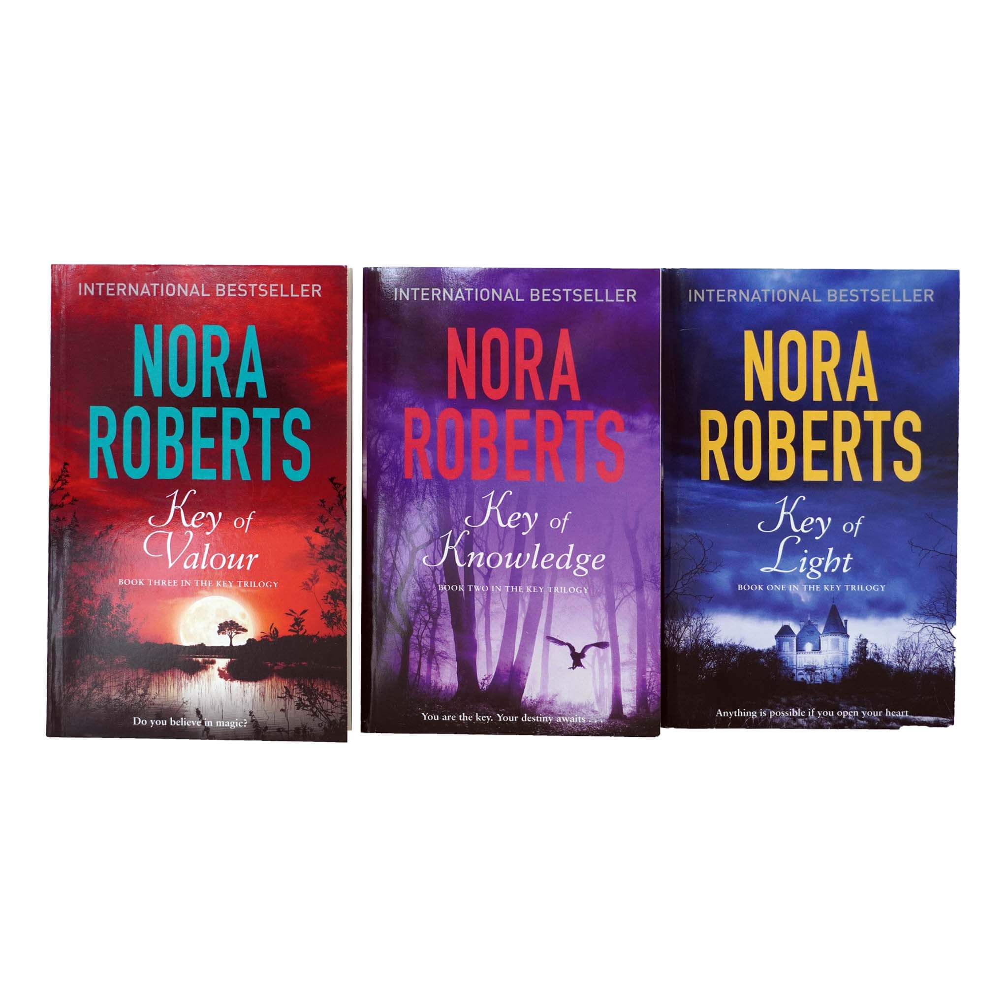 The Key Trilogy 3 Books Collection Set By Nora Roberts - Fiction - Paperback Piatkus Books