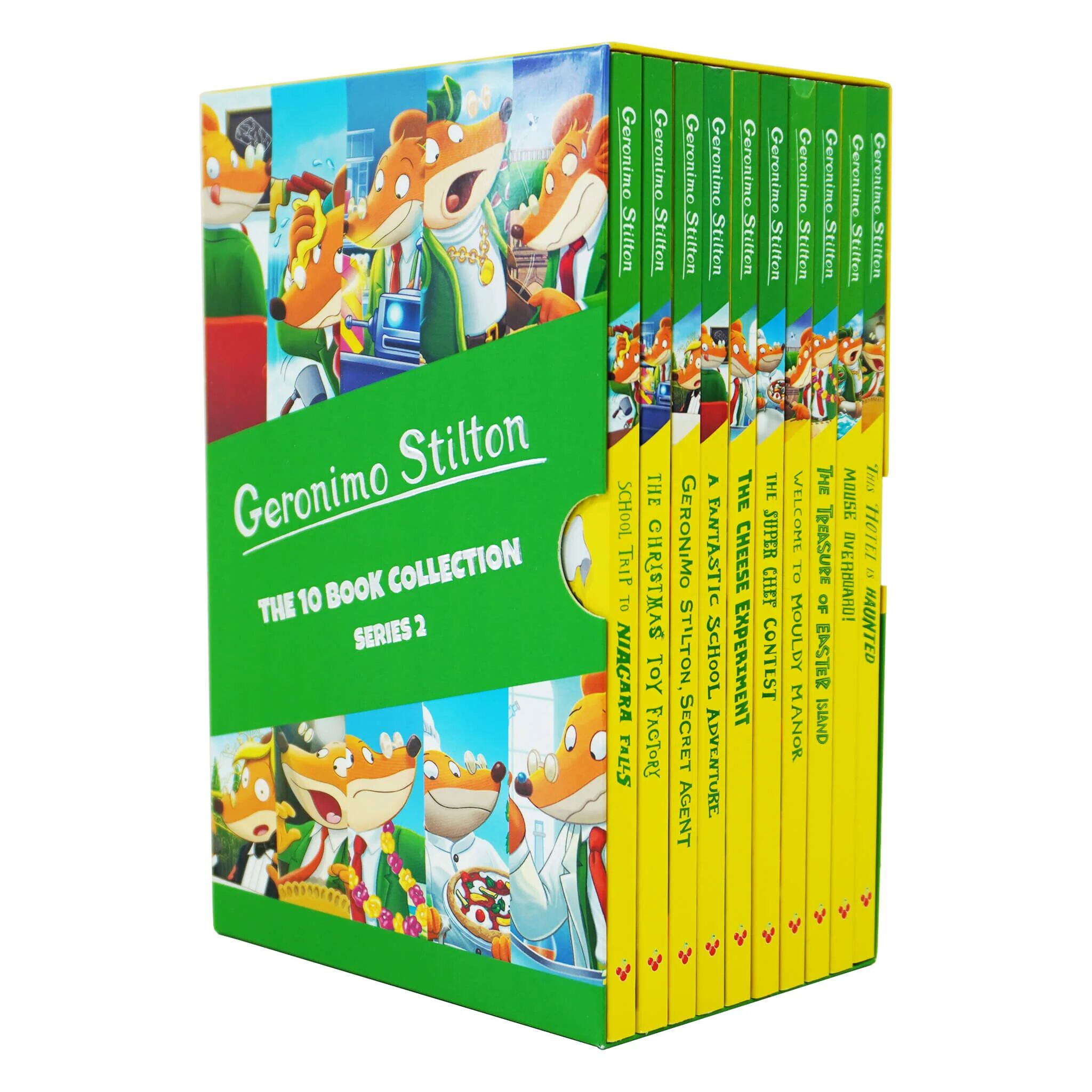 Geronimo Stilton The 10 Book Collection (Series 2) Box Set - Ages 5-7 - Paperback Sweet Cherry Publishing