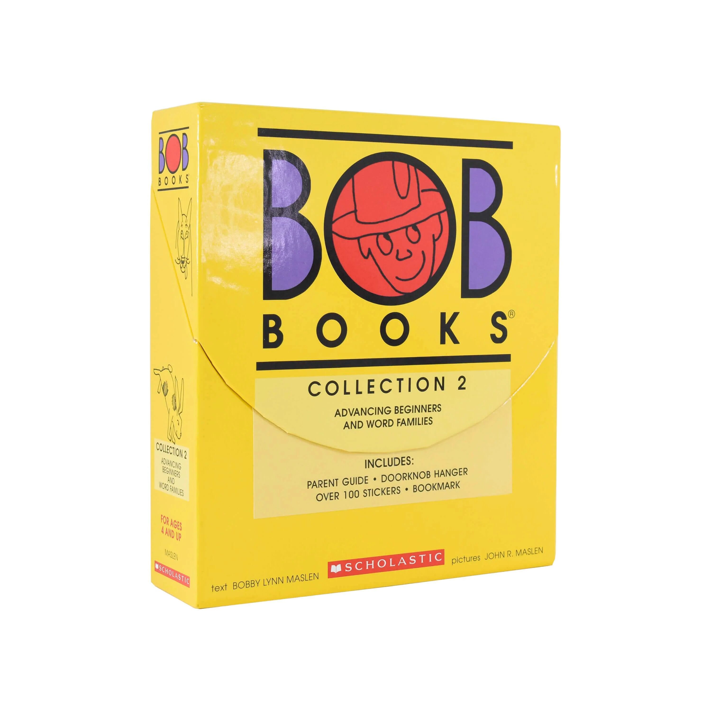 Bob Books Collection Box 2 Advancing Beginners and Word Families 16 Books - Paperback Scholastic