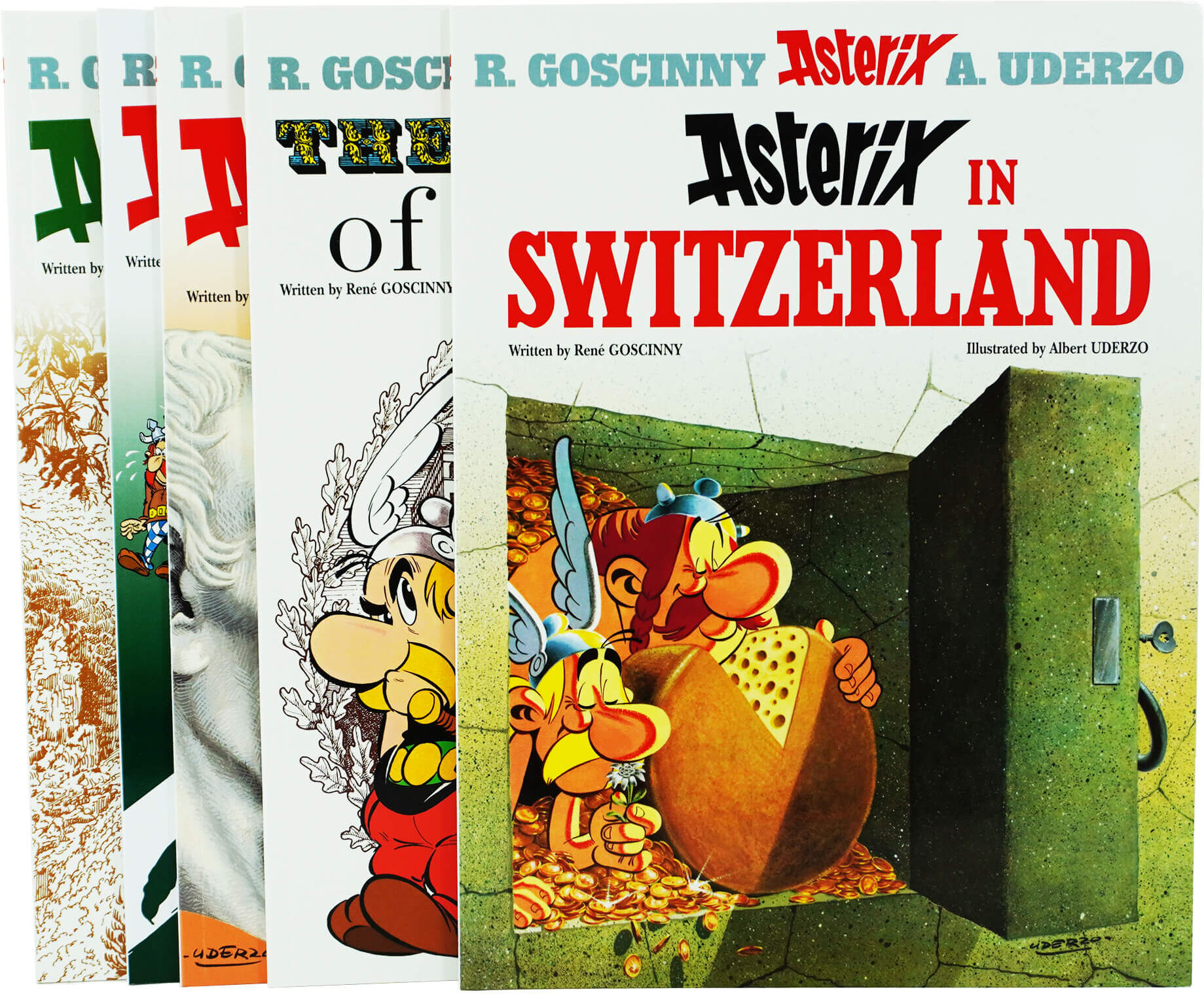 Asterix by Goscinny & Uderzo: Books 16-20 Collection Set - Ages 6-11 - Paperback Hachette Children's Group