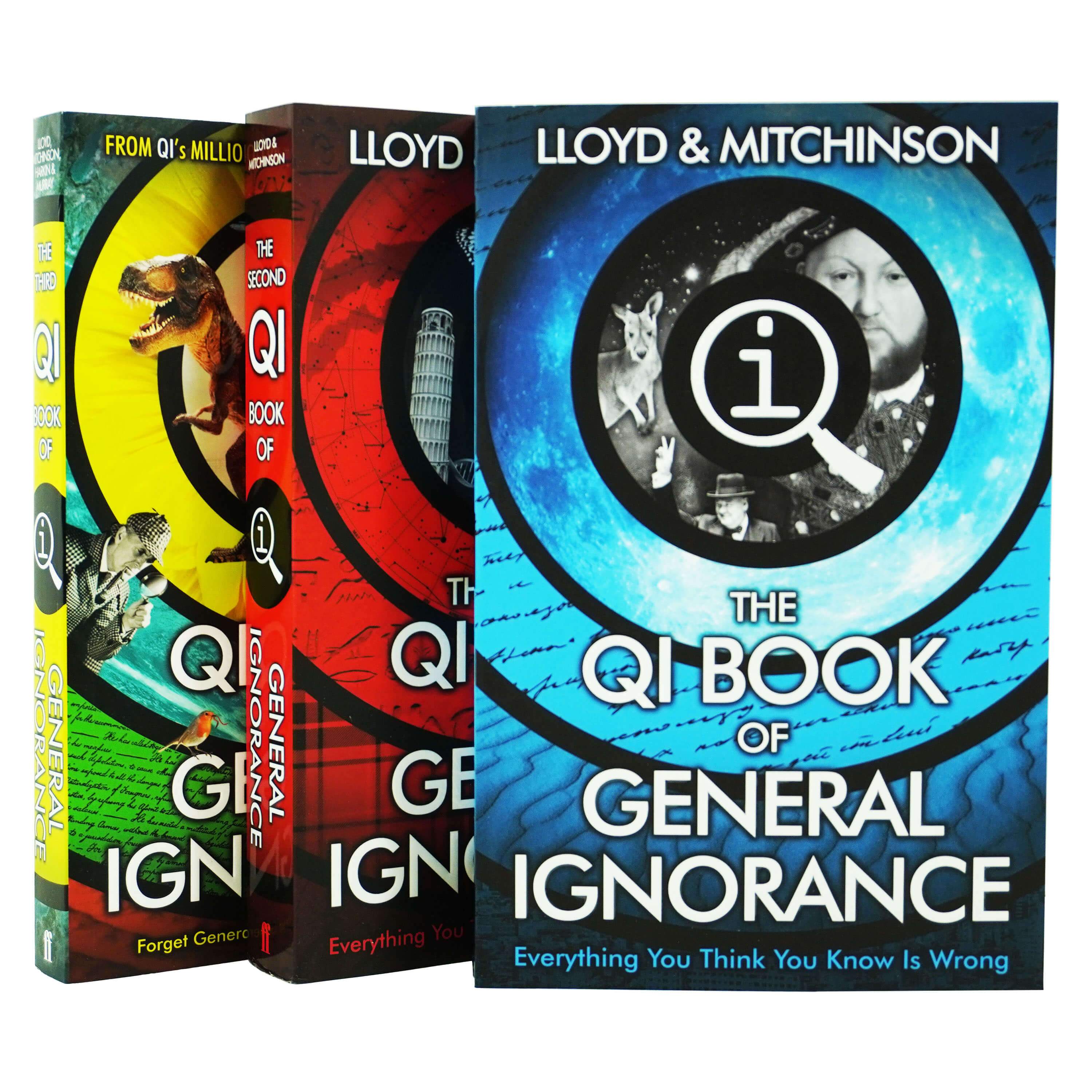 QI Book of General Ignorance By John Lloyd And John Mitchinson 3 Books Collection Set - Non-Fiction - Paperback Faber & Faber