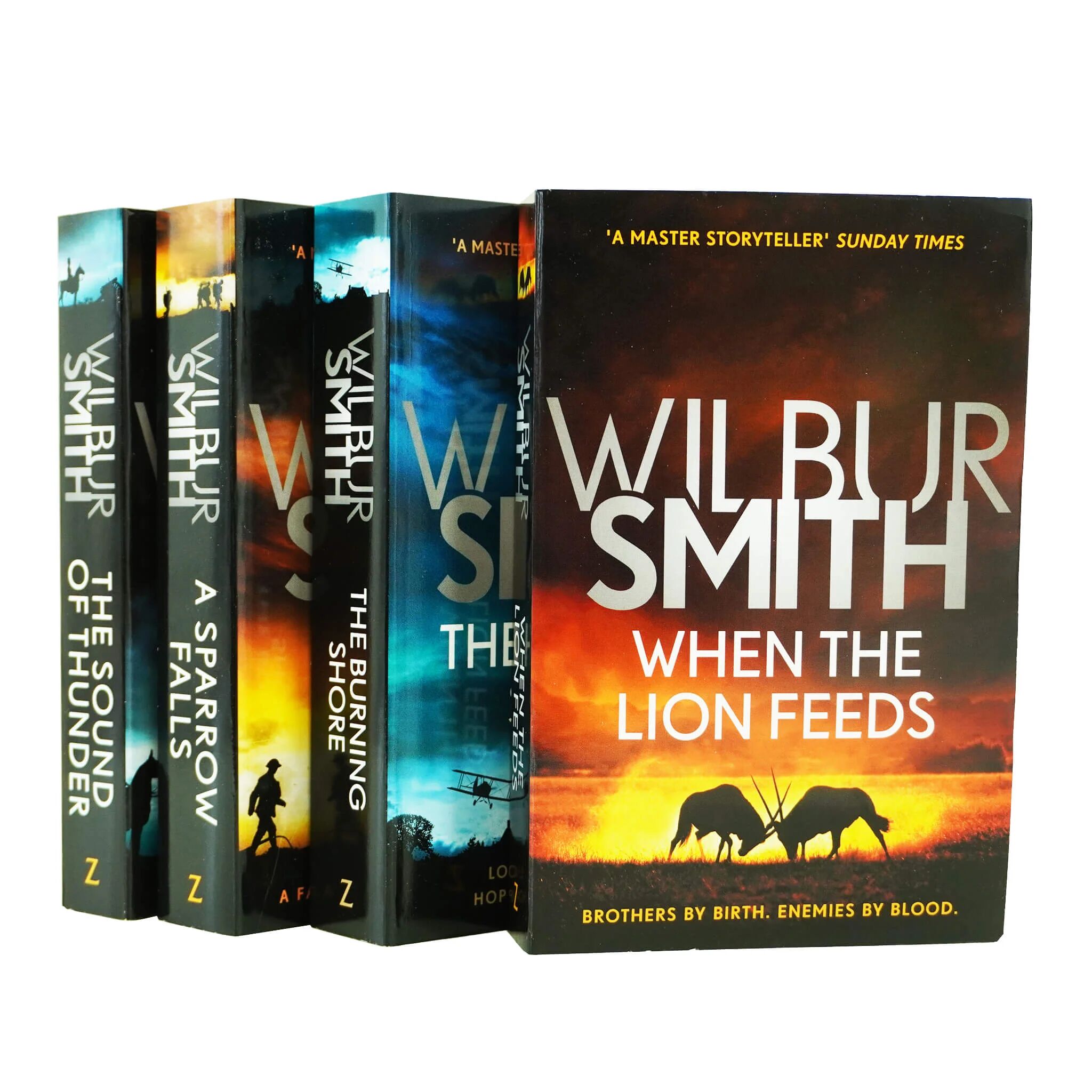 The Courtney Series 4 Books Collection Set (1 To 4) By Wilbur Smith - Young Adult - Paperback Zaffre