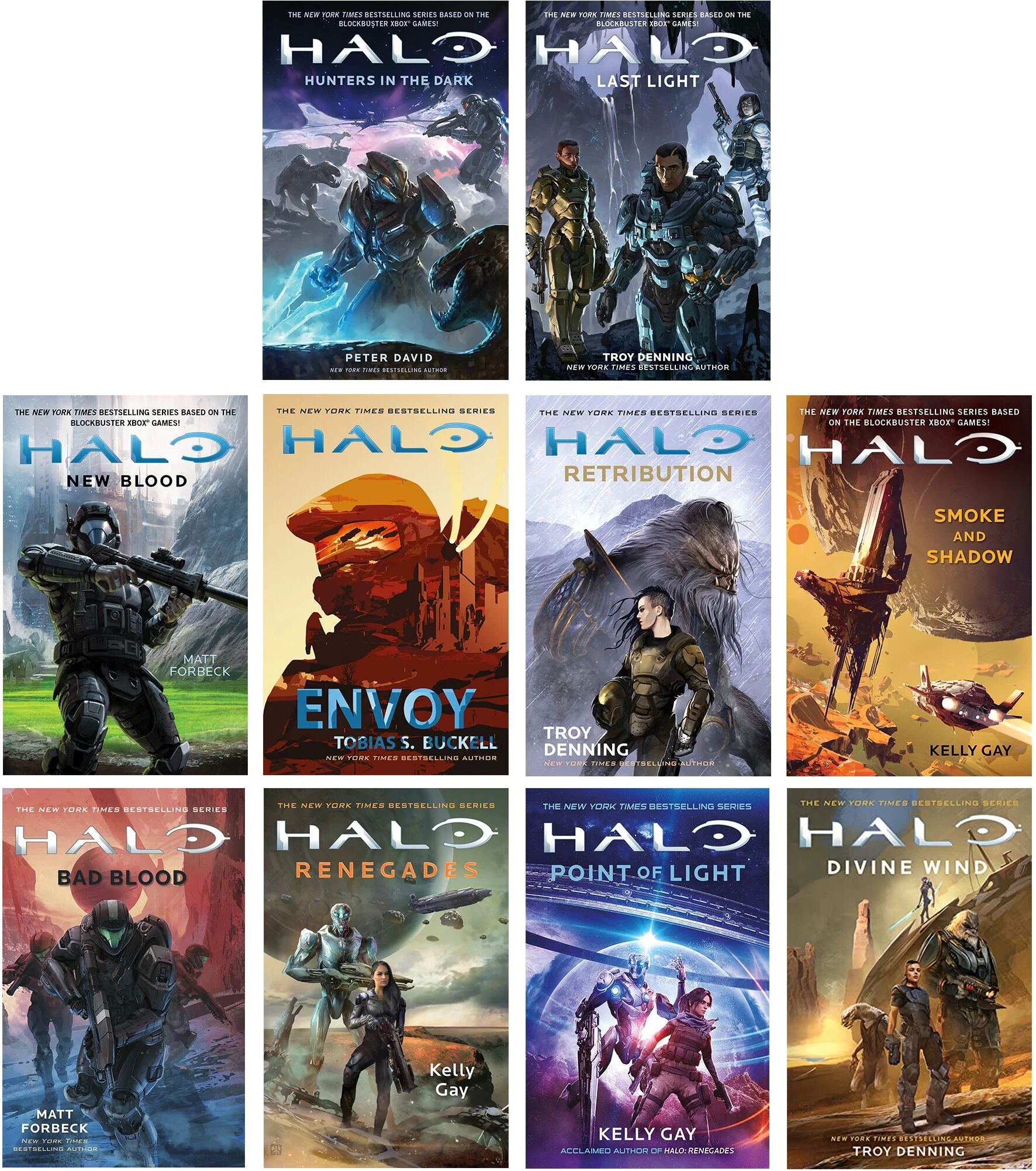 Halo Collection 10 Books Set - Fiction - Paperback Titan Books Ltd