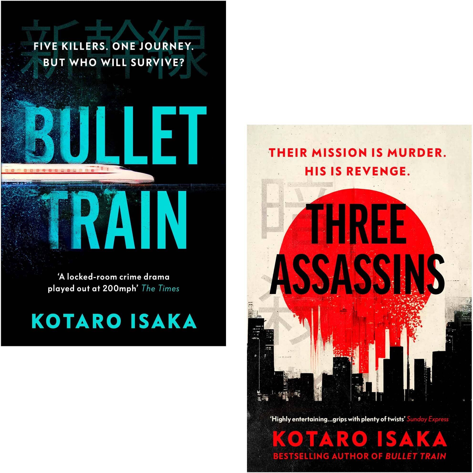 Kotaro Isaka 2 Books Collection Set (Bullet Train, Three Assassins) - Fiction - Paperback Vintage Publishing