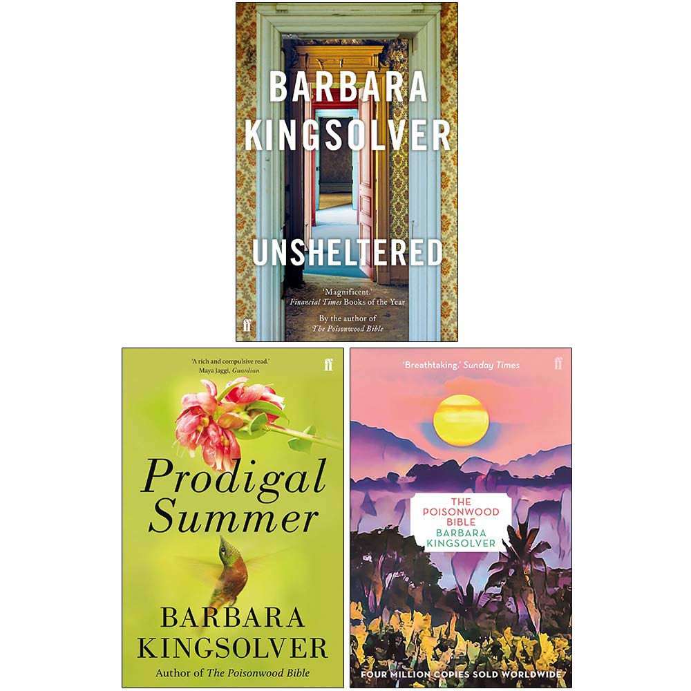 Barbara Kingsolver 3 Books Collection Set - Fiction - Paperback Faber & Faber
