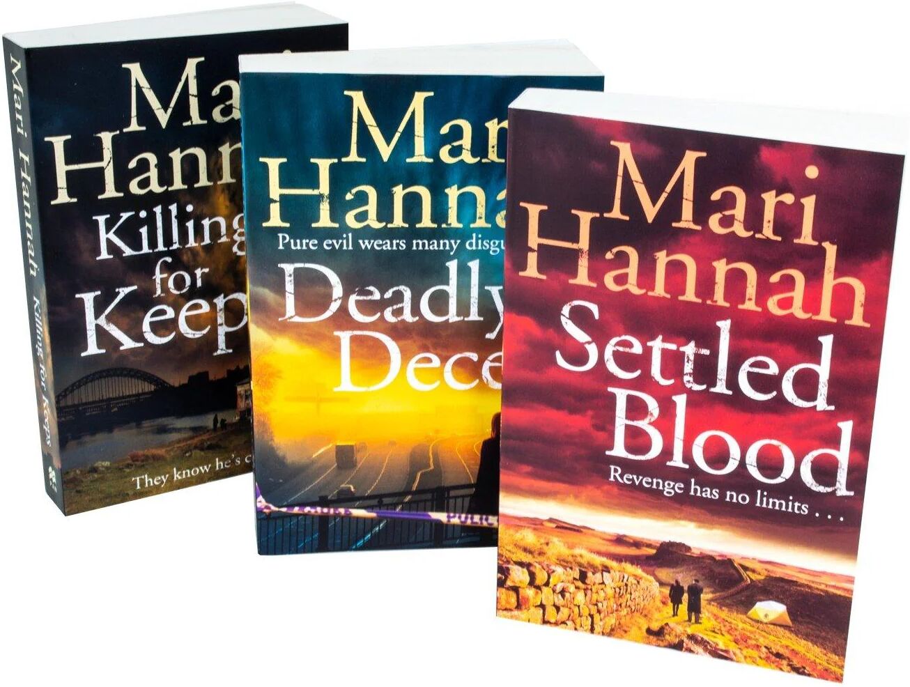 Kate Daniels 3 Books Collection Set by Mari Hannah - Ages 18+ - Paperback Pan Macmillan