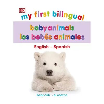 Penguin Random House My First Bilingual Baby Animals in English and Spanish Children's Book, Multicolor