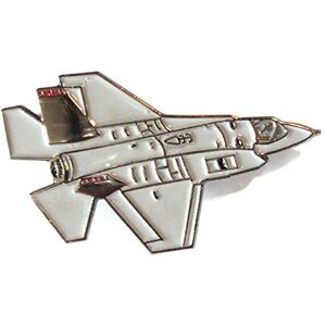 Mercmad F35 Lightning Stealth Multirole USAF & RAF Fighter Military Metal Aircraft Badge