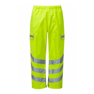 Pulsar P206TRS / PR503TRS Hi-Vis Rail Spec Waterproof Overtrousers 5XL  Yellow