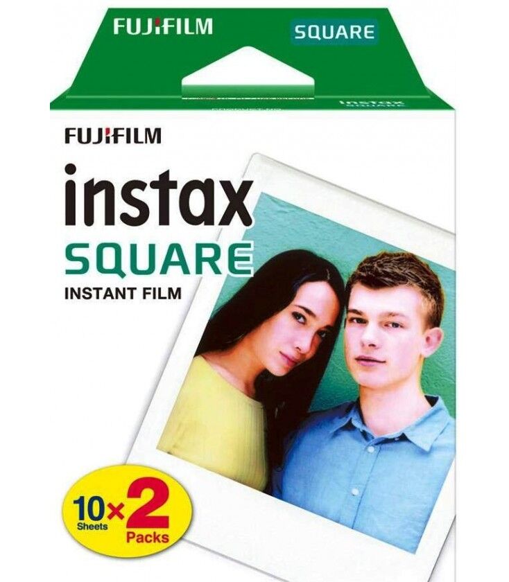 Fujifilm Pelicula Instax Square Sq10 (pack 2x10)