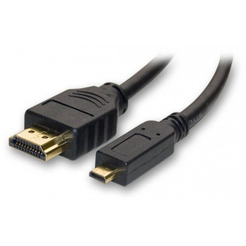 tiendatec CABLE HDMI A MICRO HDMI (TIPO D) 1,5M. M/M NEGRO