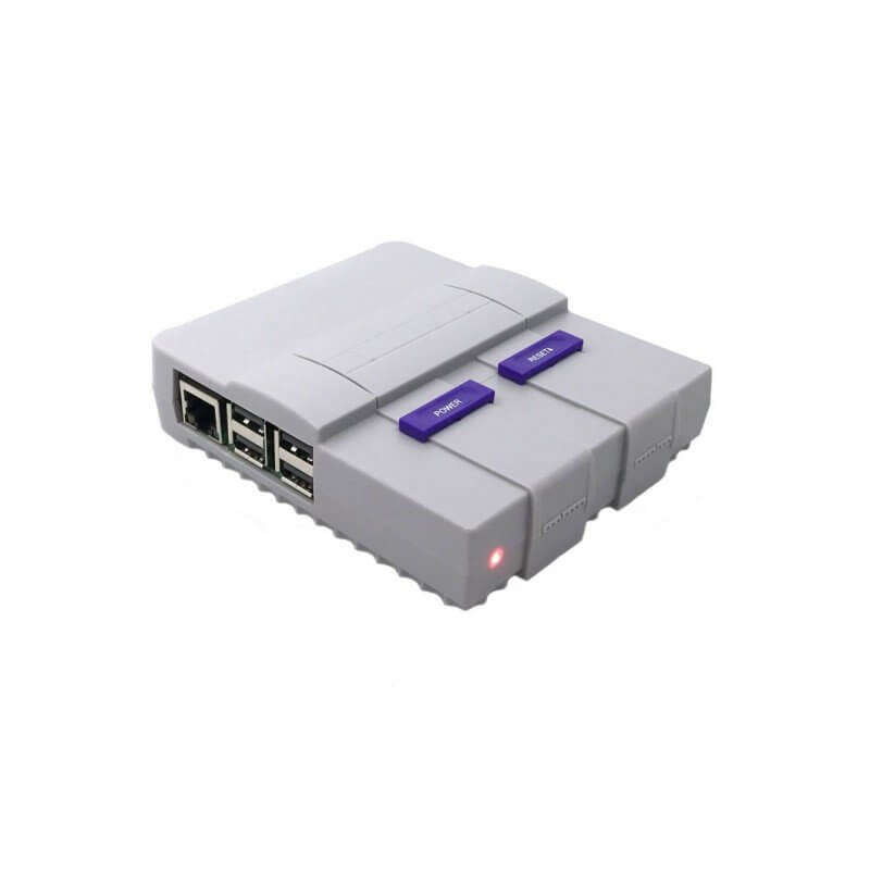 Collector Craft CAJA SUPER TINYTENDO SNES CON VENTILADOR PARA RASPBERRY PI