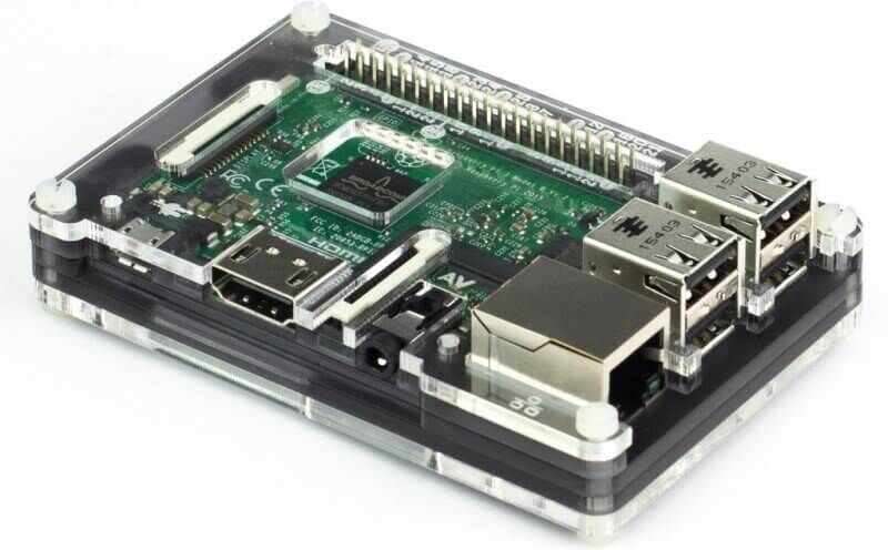 PIMORONI PIBOW COUPÉ NINJA PARA RASPBERRY PI 3B+