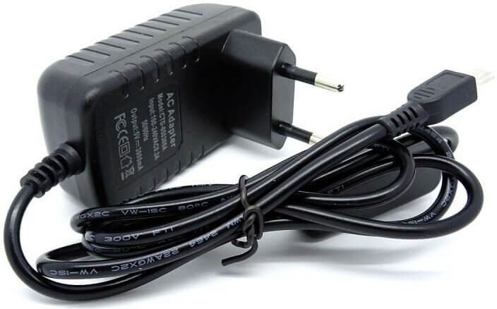 tiendatec FUENTE ALIMENTACION 5V 3A 15W MICRO USB CON INTERRUPTOR